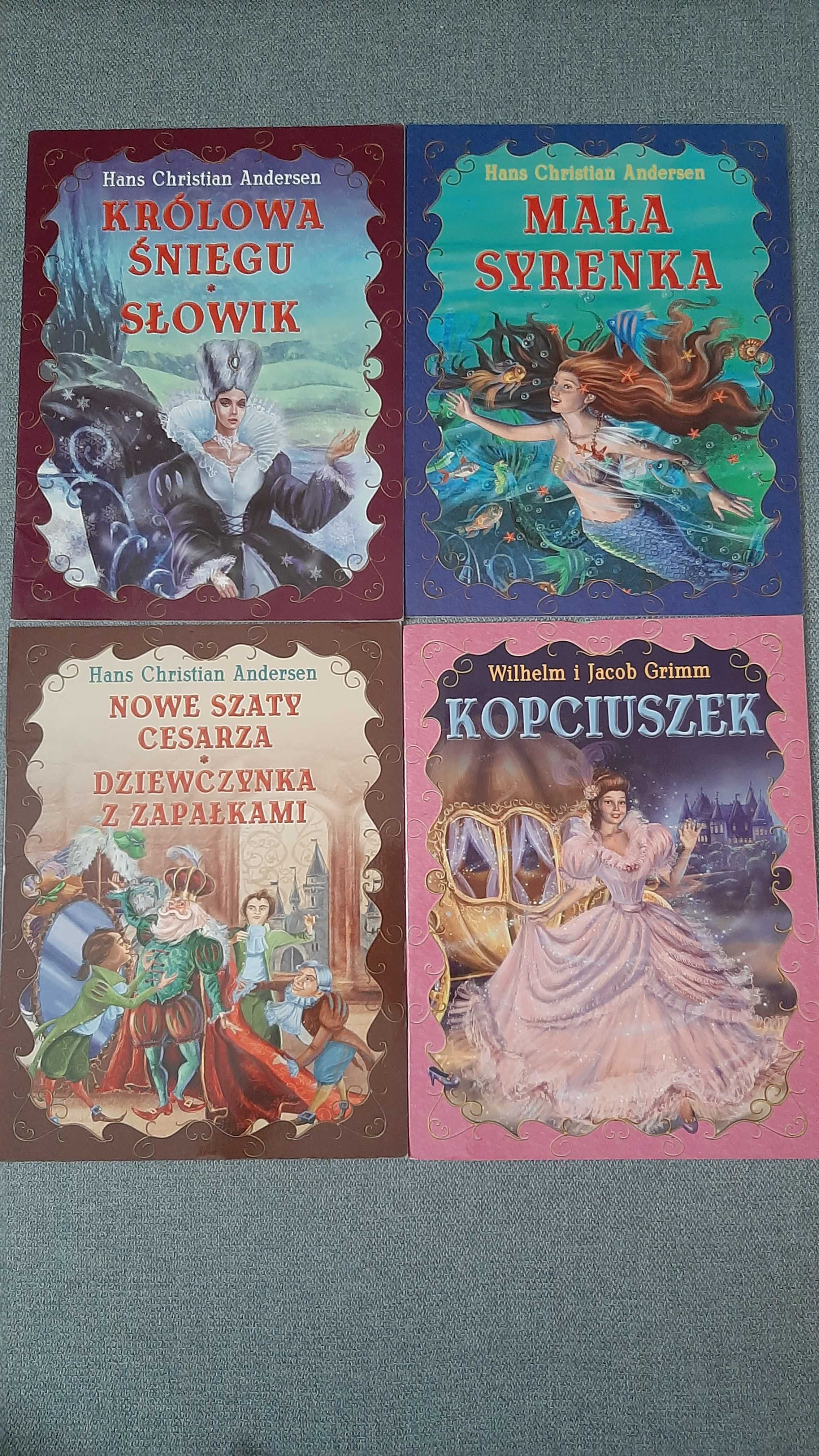 Andersen Grimm Nowe szaty cesarza Dziewczynka z zapałkami Walaszek