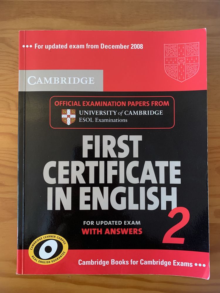 Cambridge First Certificate In English 2