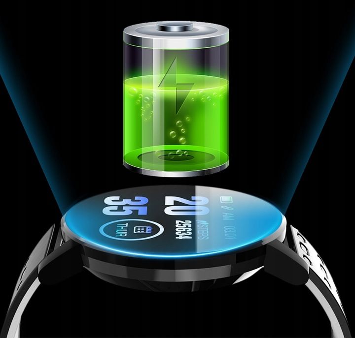 Zegarek Smartwatch Profi Męski Damski Wodoodporny Z Powiadomieniami Pl