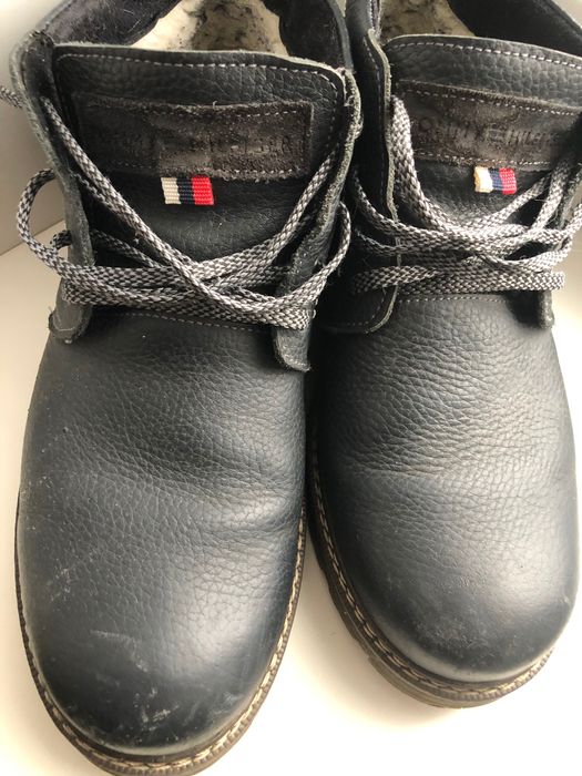 Мужские кожаные ботинки