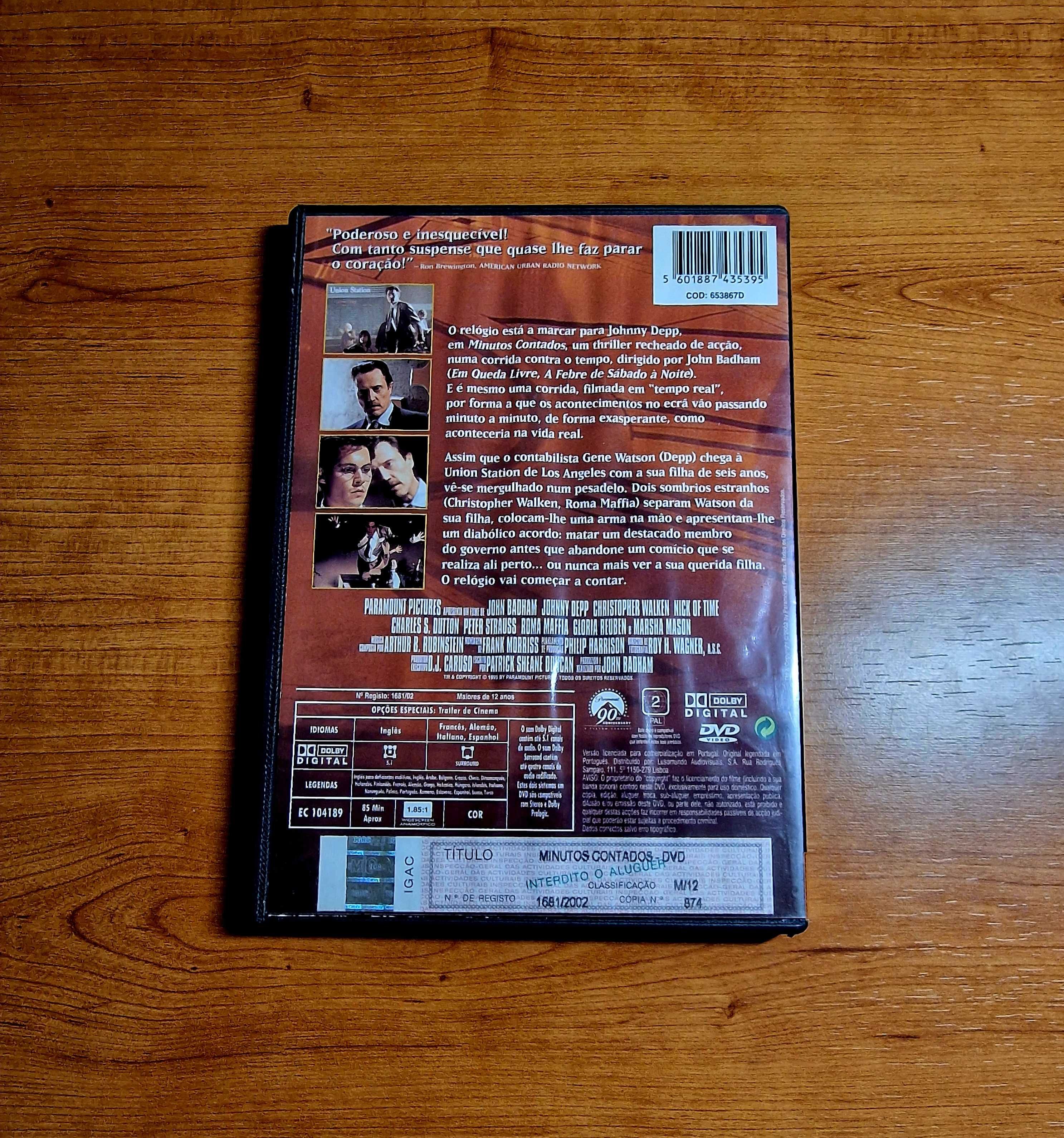 MINUTOS CONTADOS (Johnny Depp/Christopher Walken/Courtney Chase)