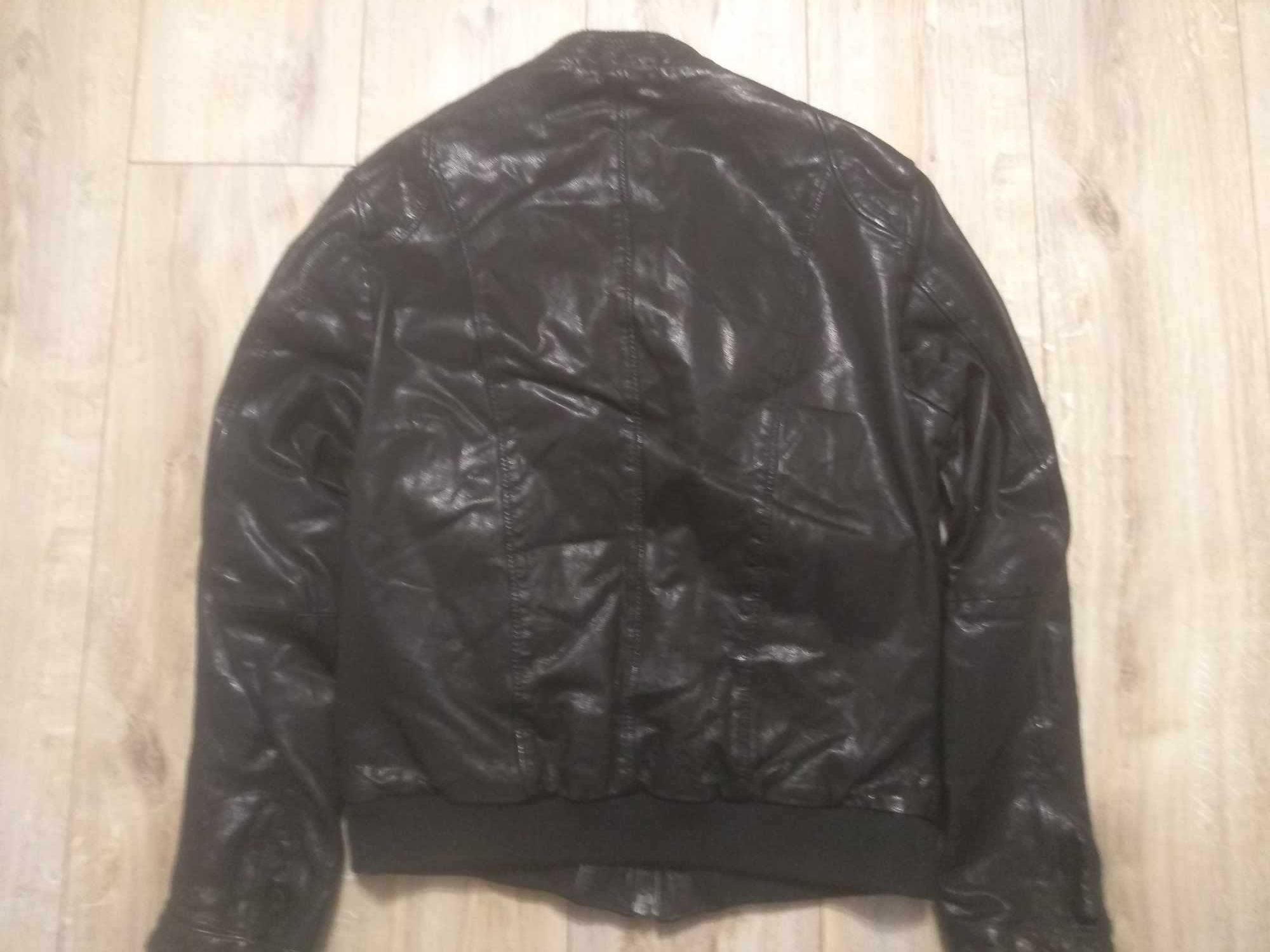 Guess & Marciano leather jacket kurtka skóra kozia size L jak M