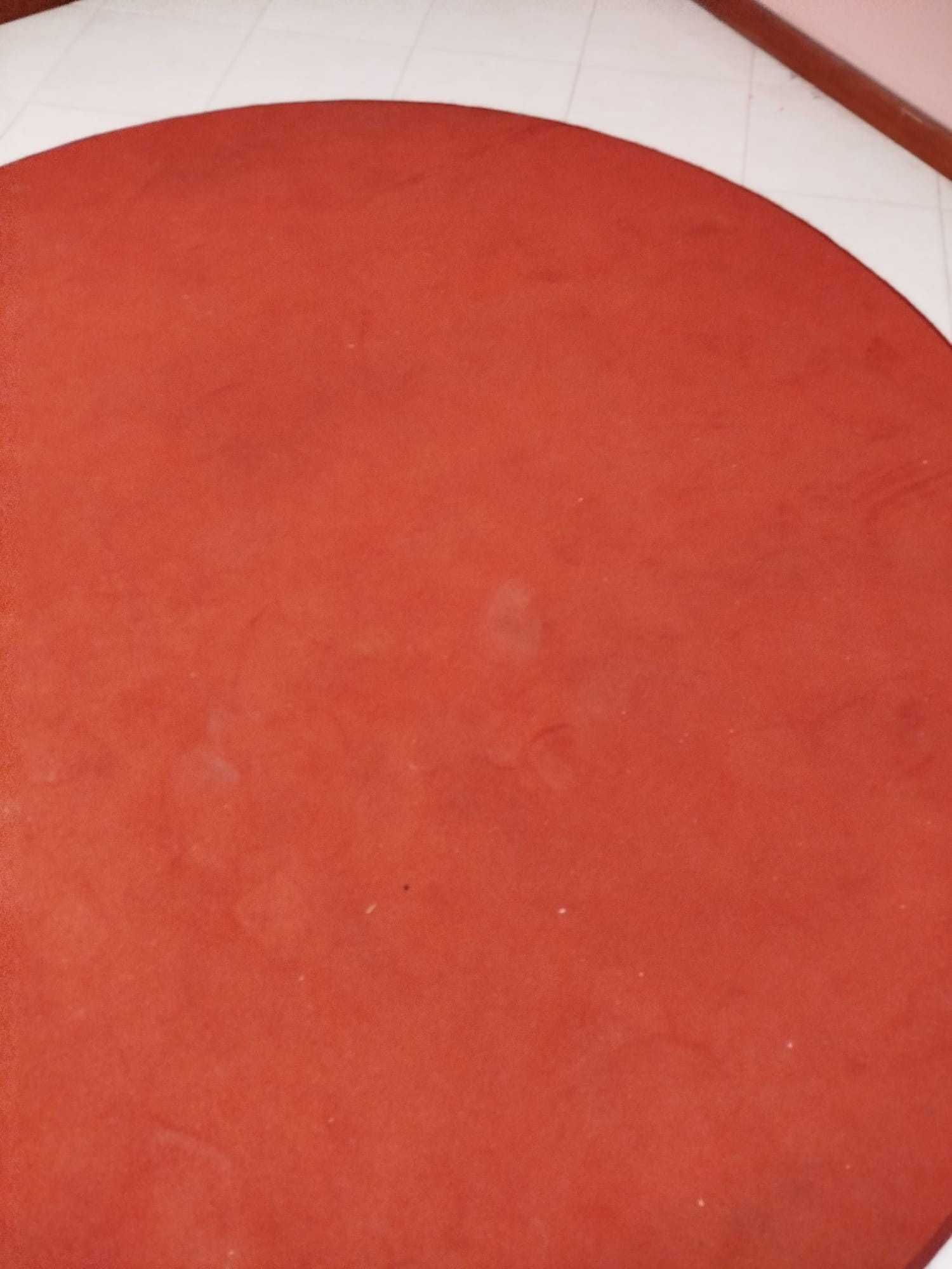 Tapete decorativo vermelho