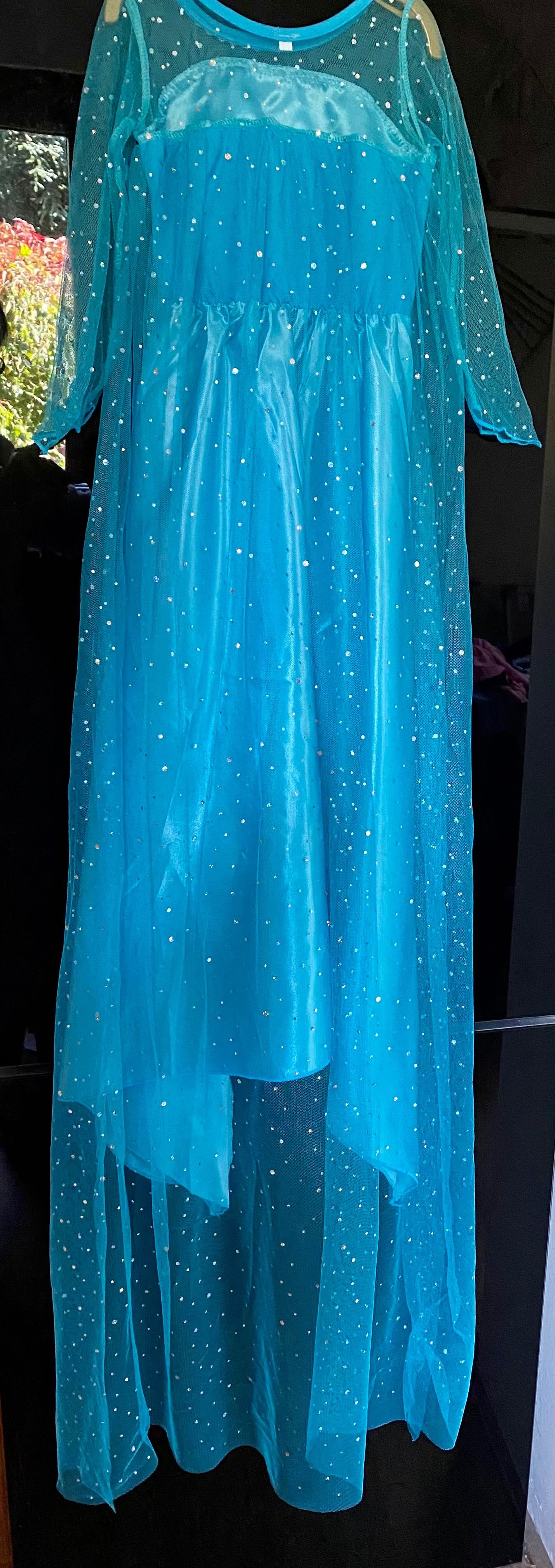 Elsa, Elza, Frozen, Kraina Lodu, Tiul KAMIENIA, TREN nowa 92/98/104