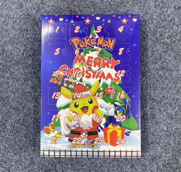 Kalendarz adwentowy 2025 dla dzieci seria Pokemon