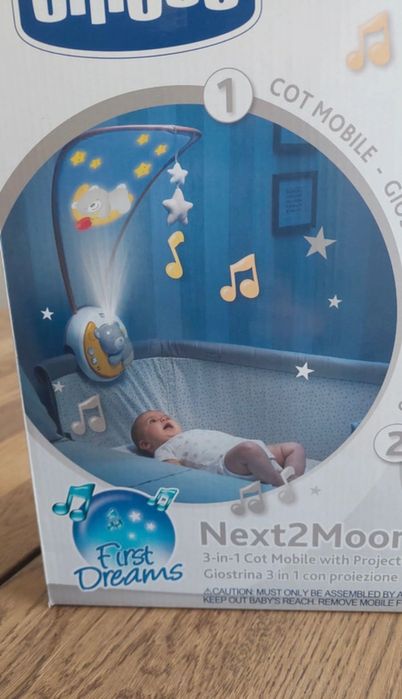 Next2moon Chicco - Móbile com projeção
