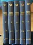 Dicionários Etimológicos edição em 5 volumes