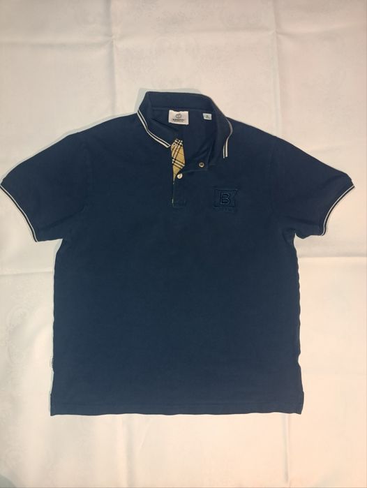 Koszulka Polo Burberry - unikalna wersja na zatrzaski.
