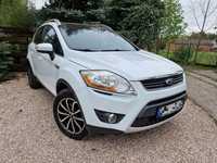 Ford Kuga 2.0d 136km TITANIUM 166tys km PANORAMA skóra NAWIGACJA