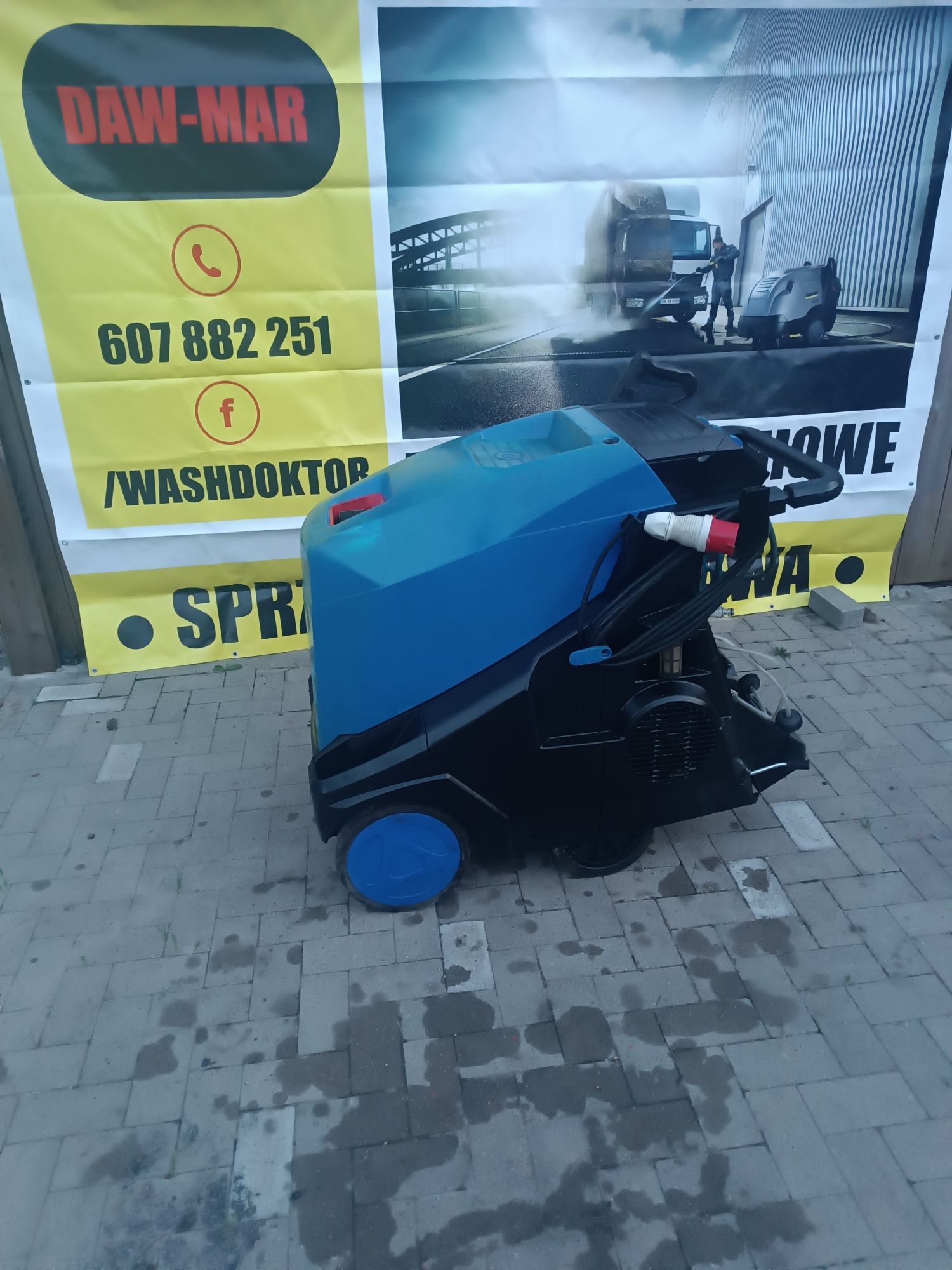 Myjka ciśnieniowa nilfisk alto NH 6 gorąca woda