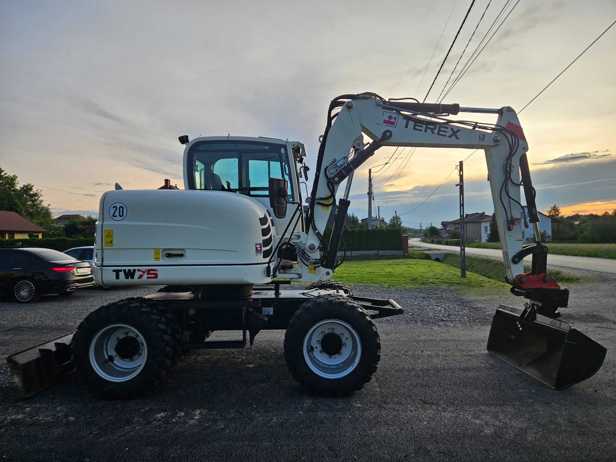 Terex TW75 Koparka Kołowa TW85 TW110