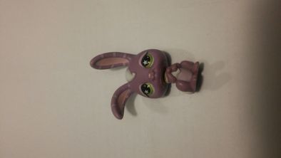 Littlest Pet Shop królik fioletowy