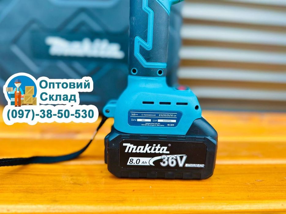 Акумуляторний сікатор Makita PES36BL 36V 8A Аккумуляторный секатор