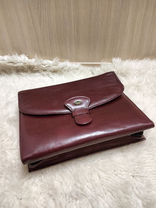 Чоловіча шкіряна сумка органайзер