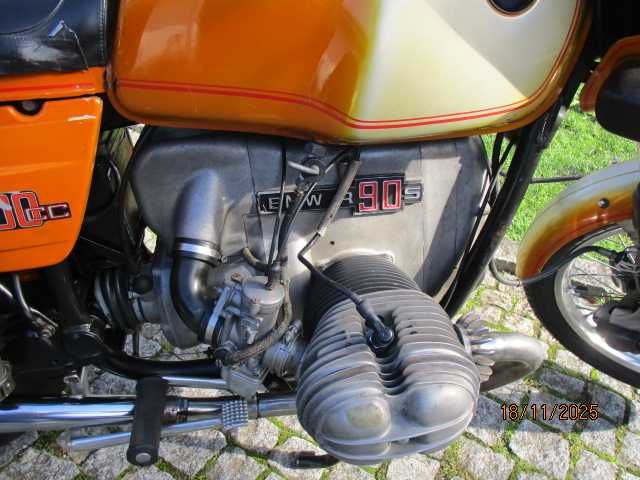 vendo mota bmw r90s 1976 orange daytona