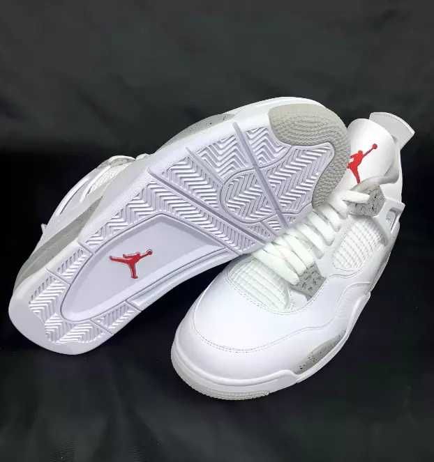 Nowe buty Nike_Jordan4_Retro_White_Oreo_Moda R.42