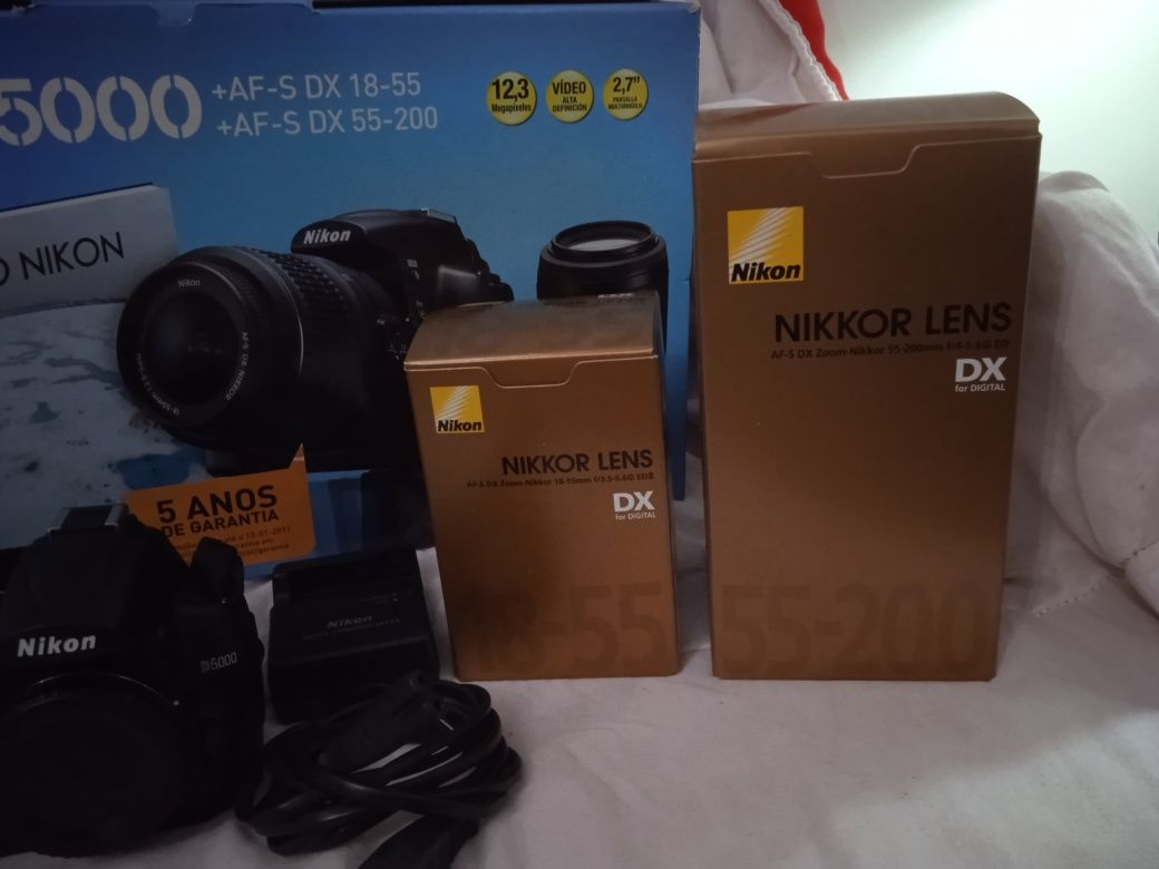 Nikon digital câmera D5000