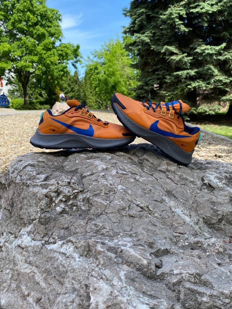 Кросівки NIKE Pegasus trail orange 3