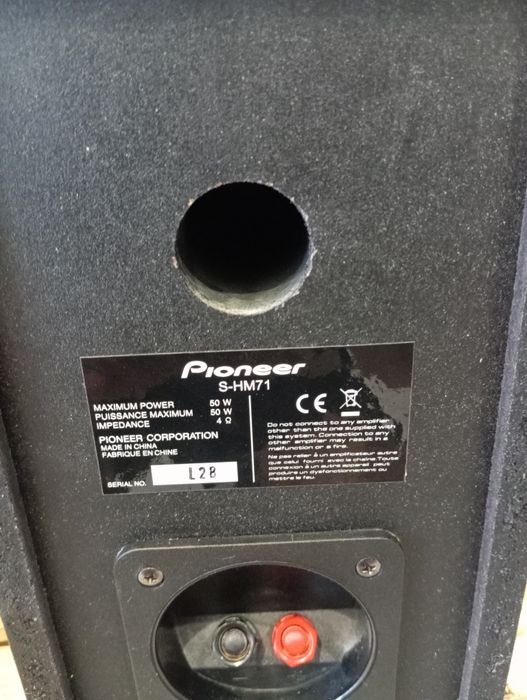 Pioneer X-HM71 + głośniki S-HM71 + pilot AXD7676