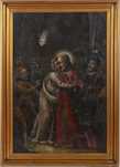 Óleo Sobre Tela Beijo de Judas