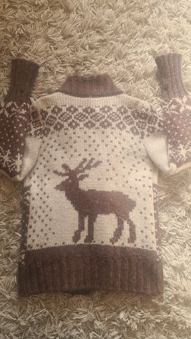 Casaco malha Benetton rapaz 8-9 anos