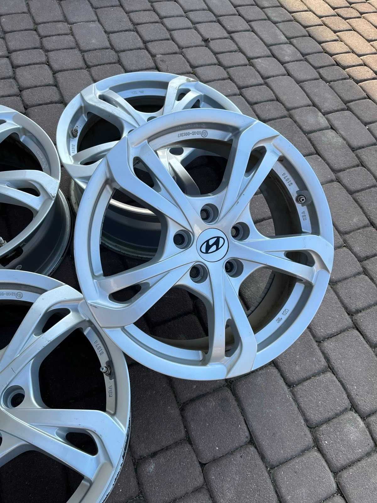 Alufelgi Hyundai 5x114,3 17 Czujniki Kona Tucson I30 I40