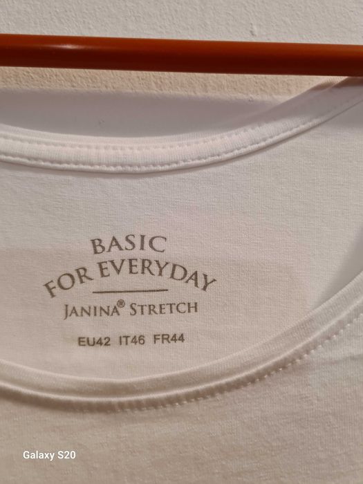 Biały top damski nowy Basic For Everyday