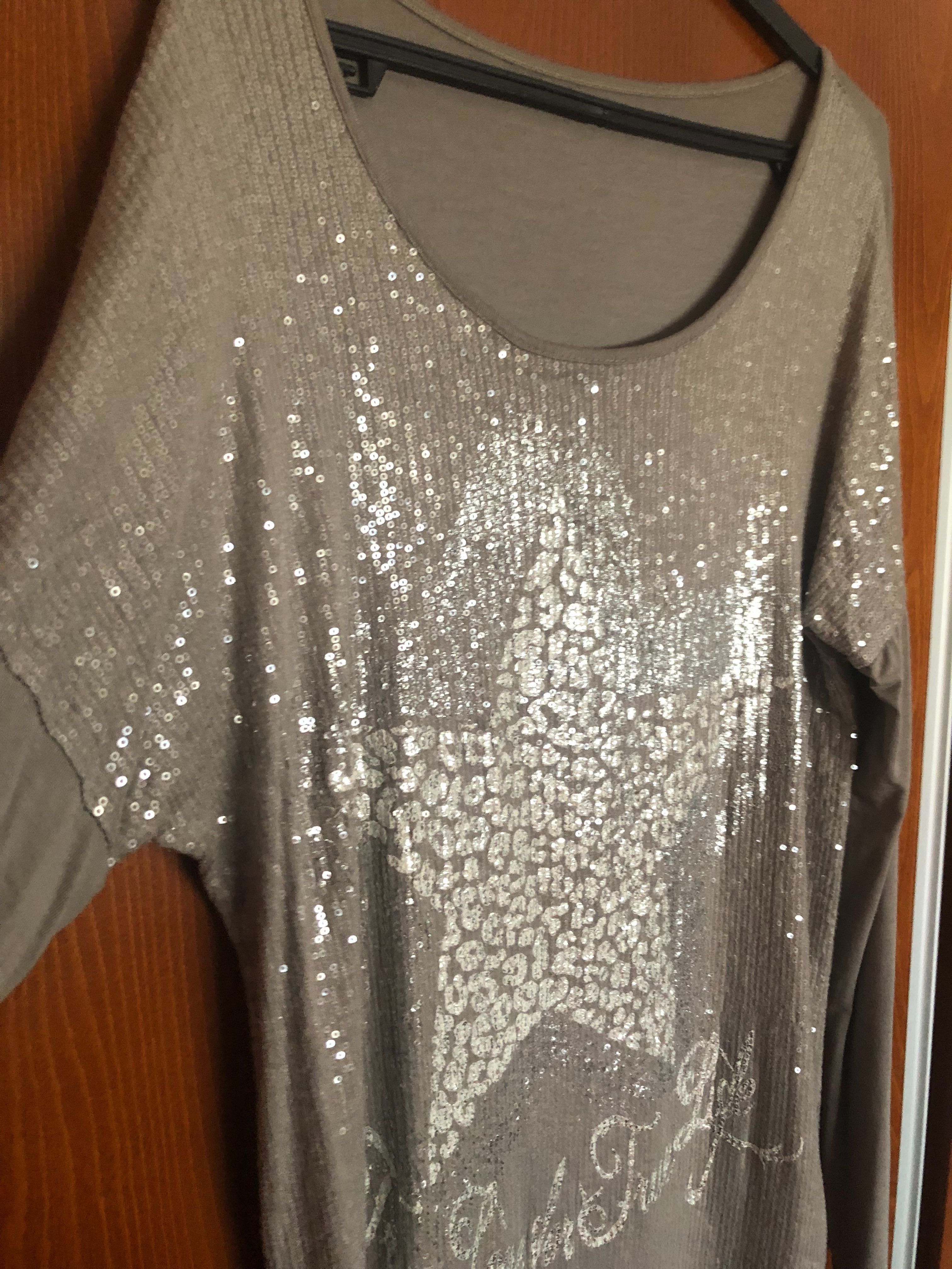 Blusa brilhante M/L