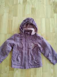 Fioletowa kurtka dla dziewczynki na 2-3 lata
