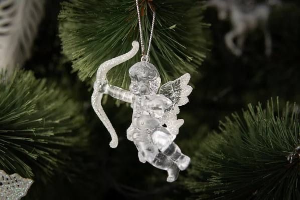 Іграшки на ялинку,ангел,купідон