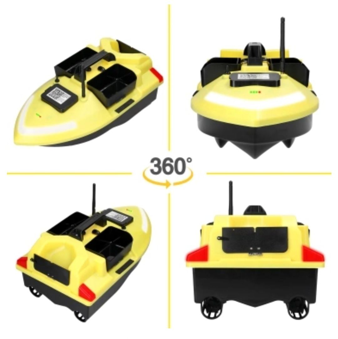 (NOVO)Barco com GPS para transporte engodo/anzol até 2kg e até 500 m