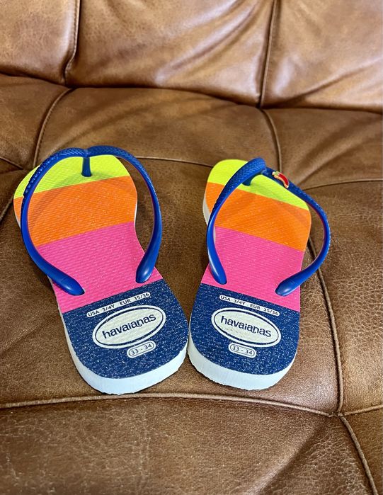 Havaianas com glitter