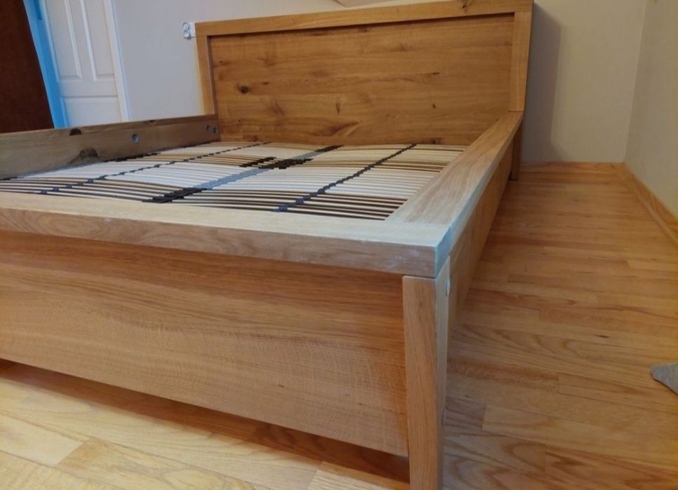Łóżko dębowe 160x200