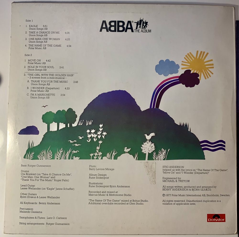 Платівка Abba - The Album (Vinyl)