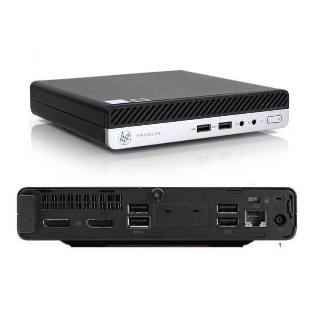 Міні ПК неттоп HP ProDesk 400 G4 i3 8100t i5 8500T 8GB 256GB WiFi