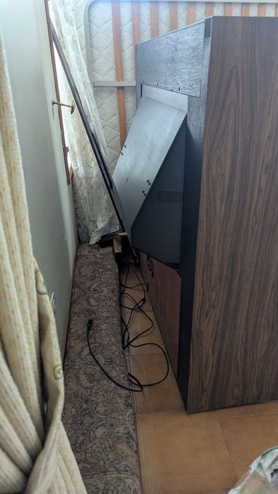 Televisor vintage de Luxo