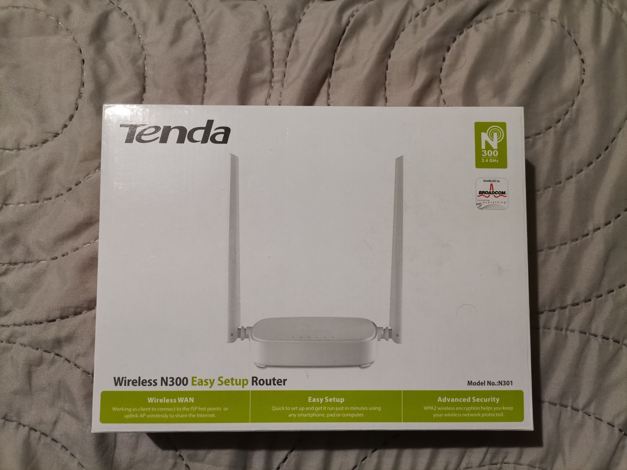 Tenda Router N300 model N301