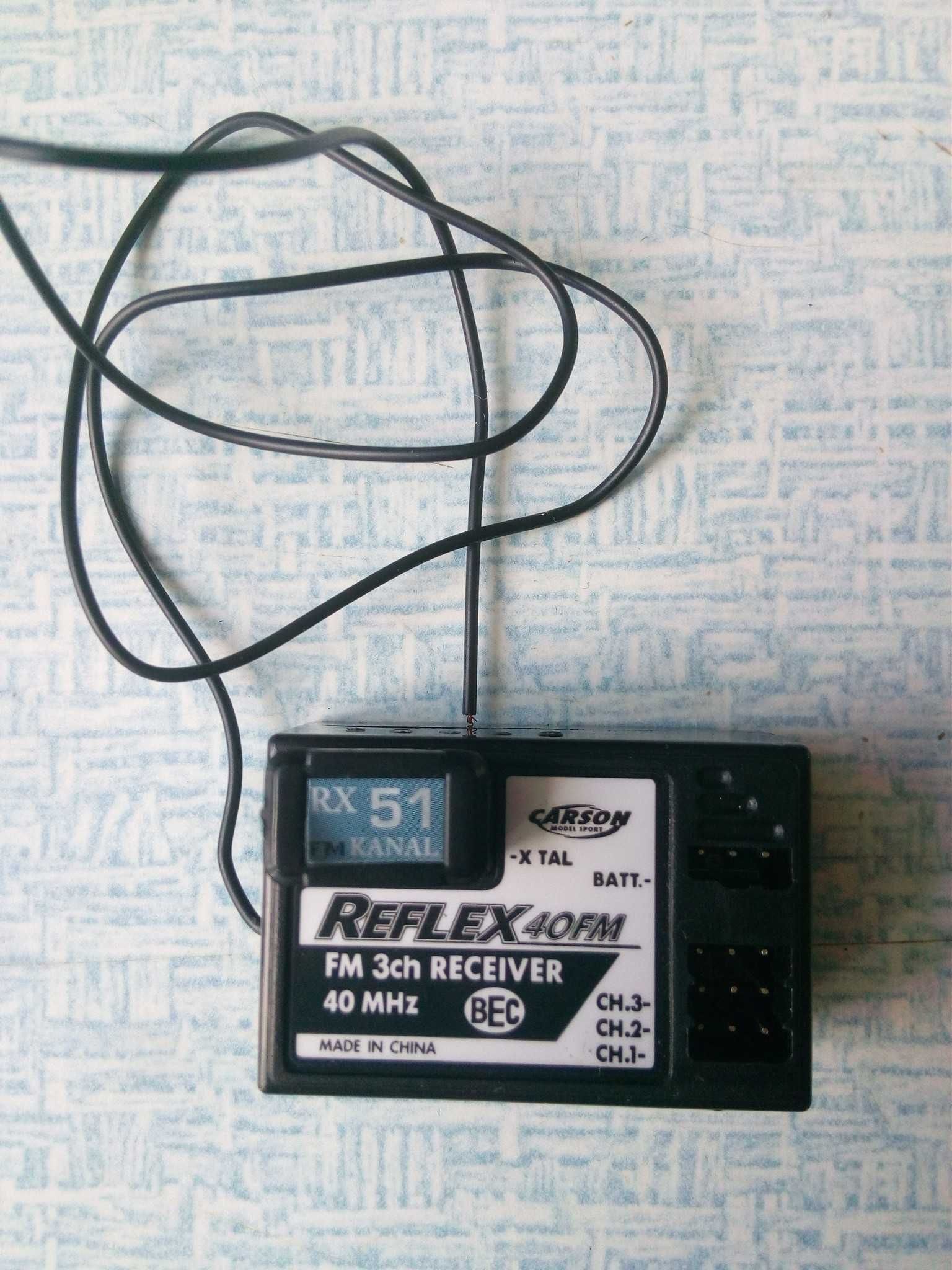 Carson  Aparatura Reflex 40MHz FM 3k +serwo