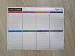 Plano semanal/ weekly planner magnético