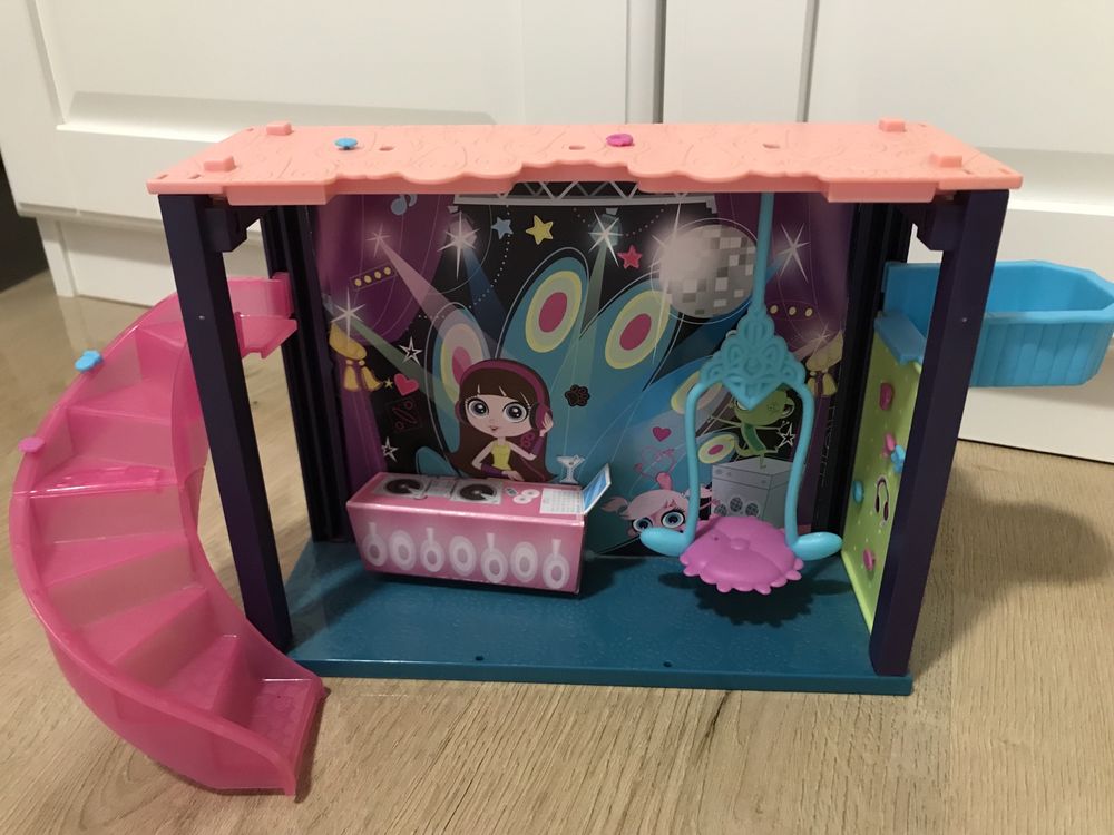 Littlest Pet shop zestaw Dyskoteka i bar