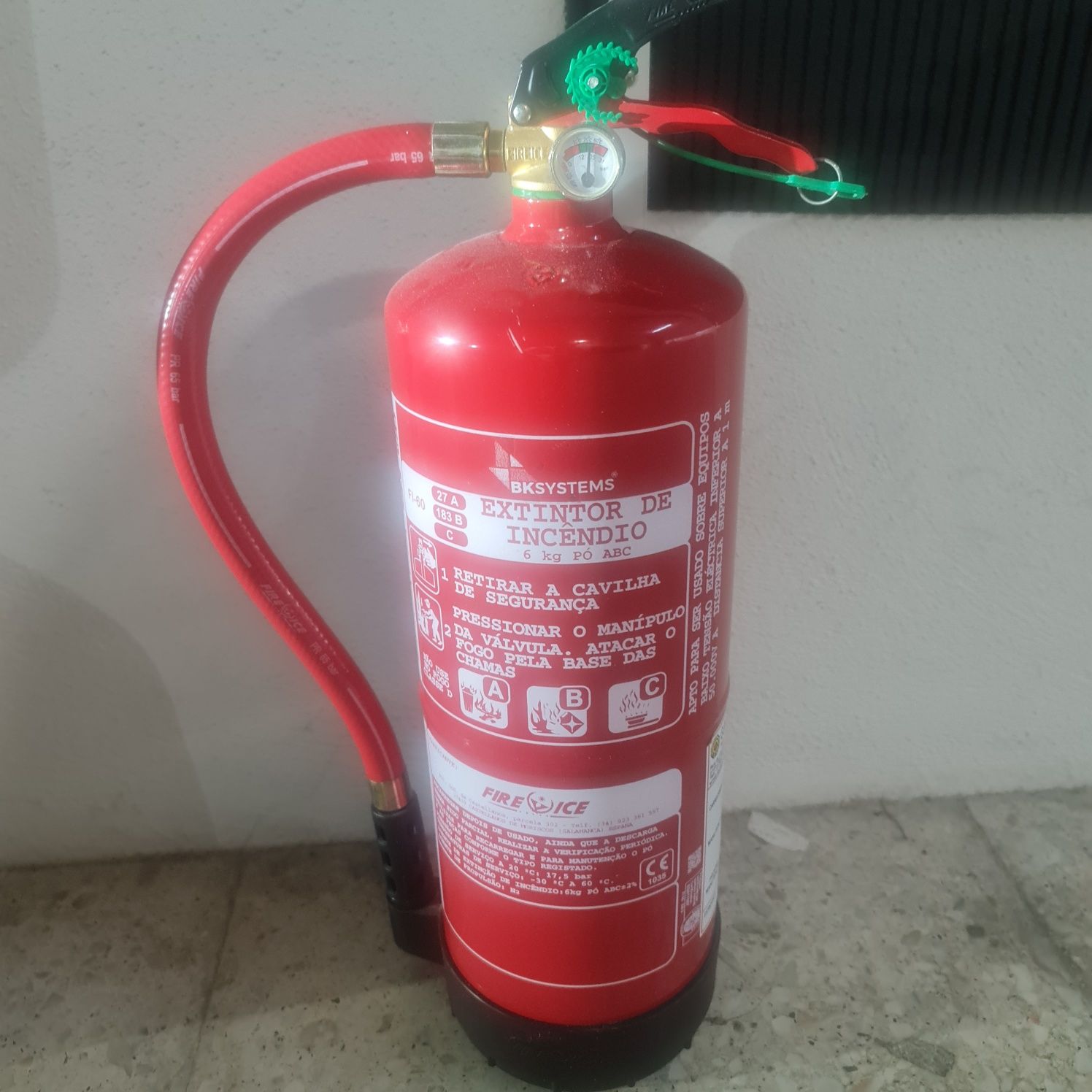 Extintor de Po 6kg