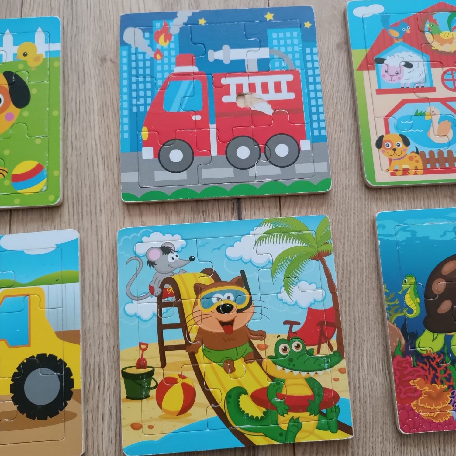Puzzle drewniane