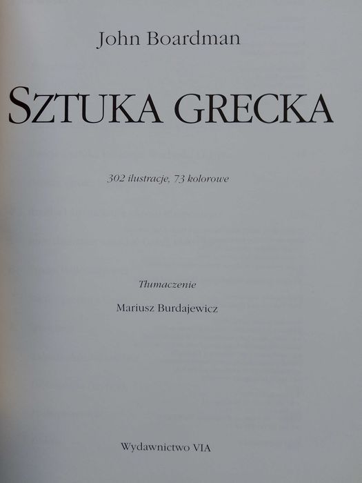 Sztuka Grecka John Boardman