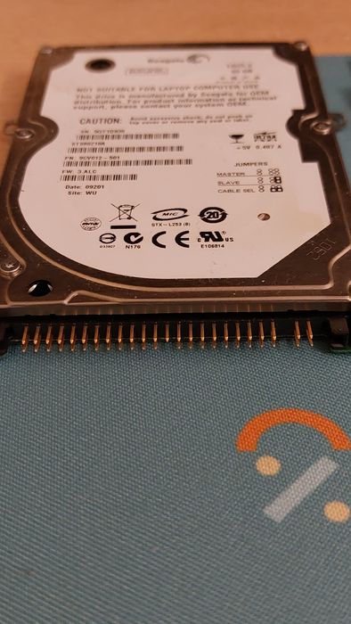 Dysk twardy HDD 2,5" ATA IDE 80Gb