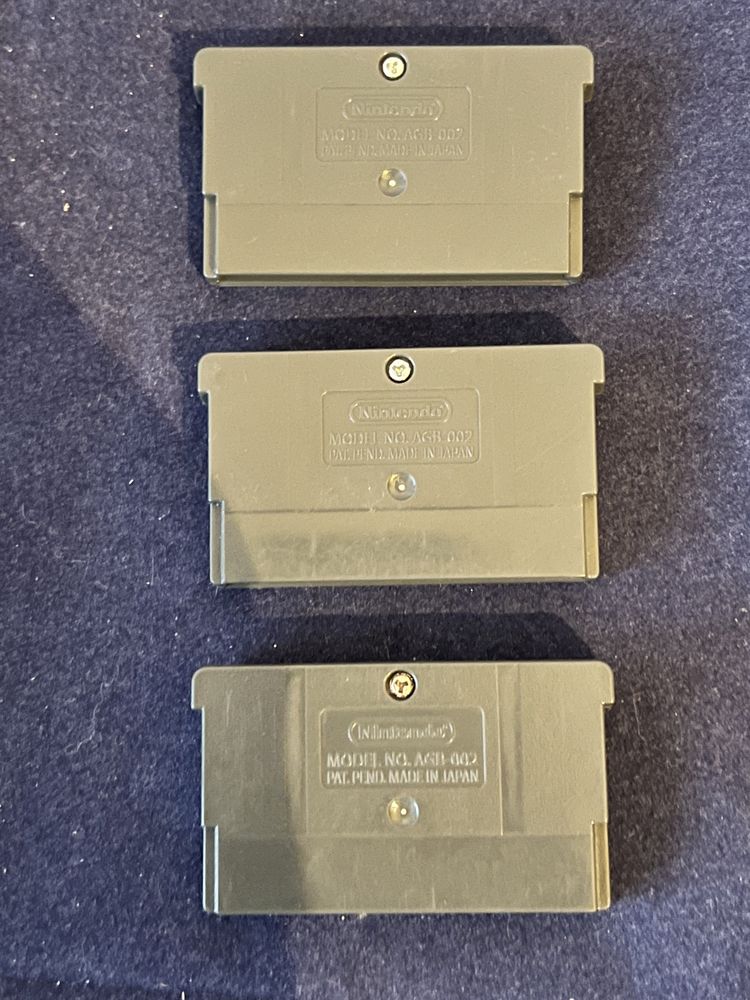 3 Jogos GBA: Charlie e a Fábrica de Chocolate , Madagascar, Rayman 3