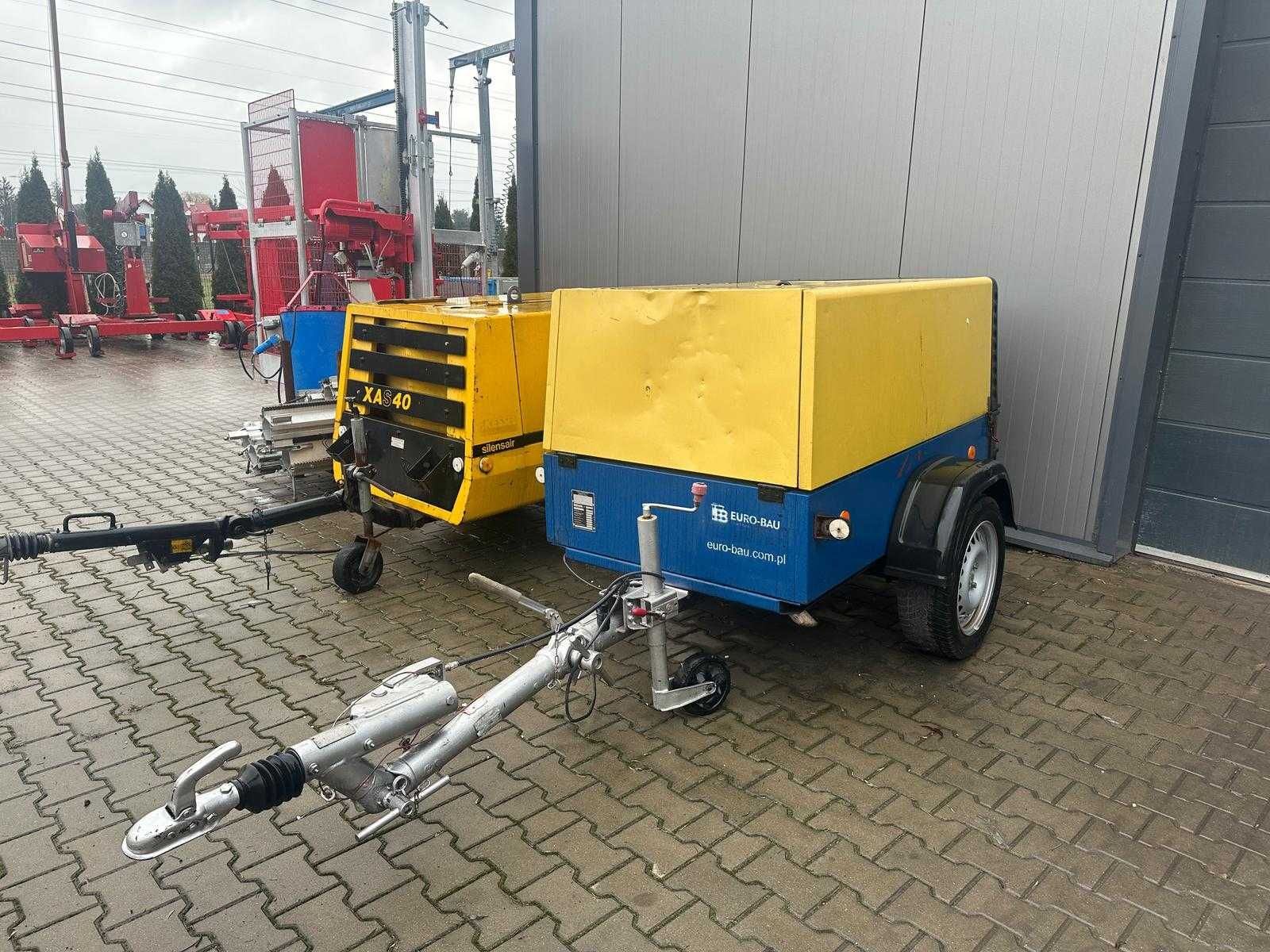 Kompresor śrubowy spalinowy CompAir C50 5m3 Sprężarka powietrza