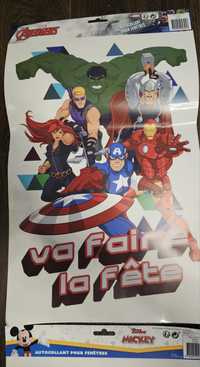 Folia dekiracyjne Avengers  Marvel