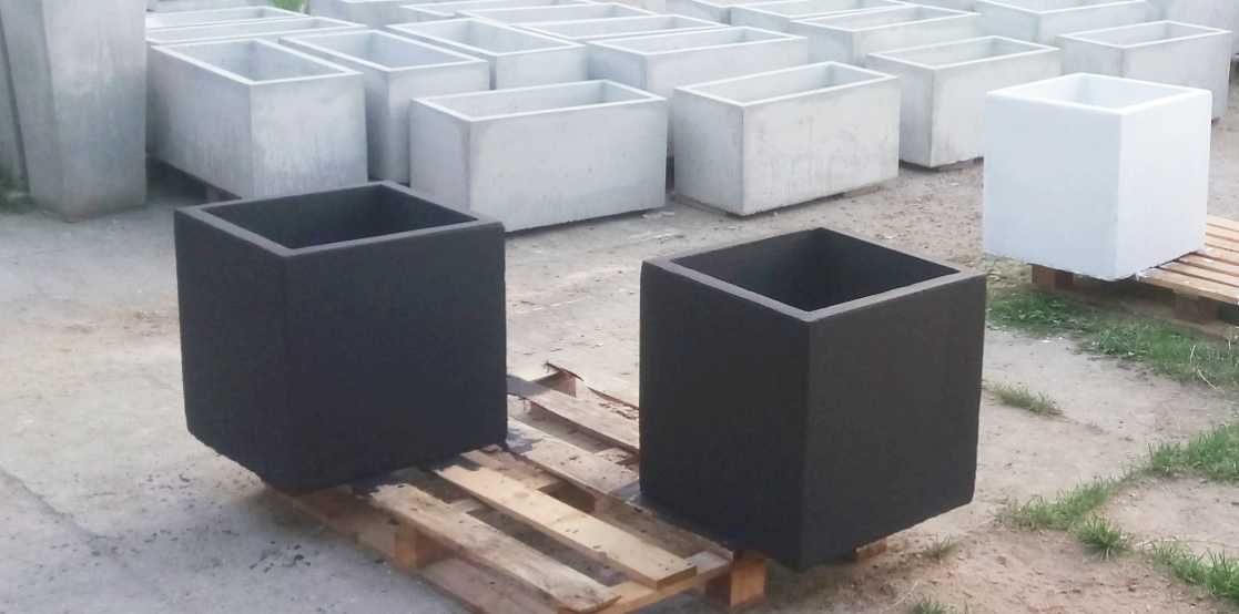 Donice betonowe 80x30x50 ogrodowe donica betonowa ogrodowa kwietniki