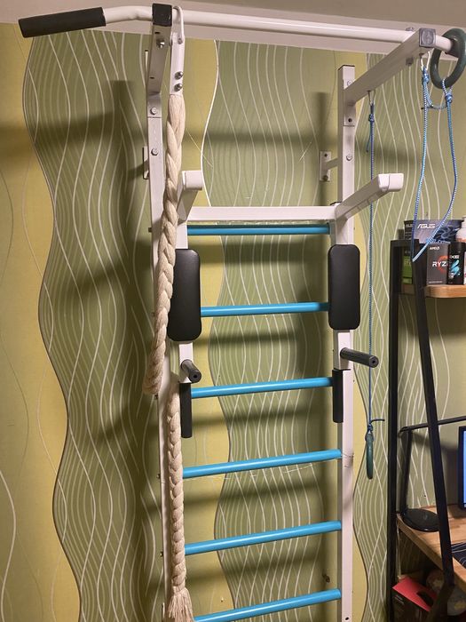 Спортивний куток з турніком | Стінка швецька