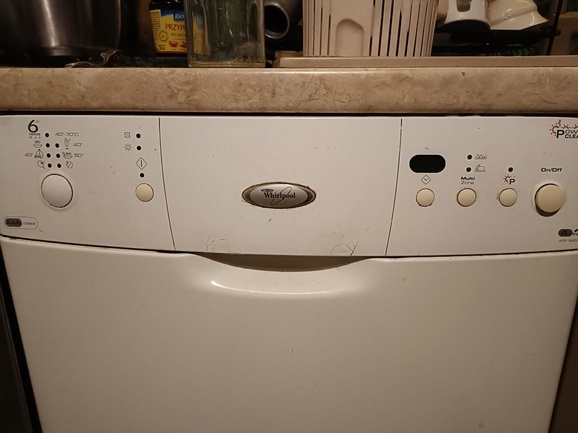 Zmywarka Whirlpool 6 zmysł ADP6937